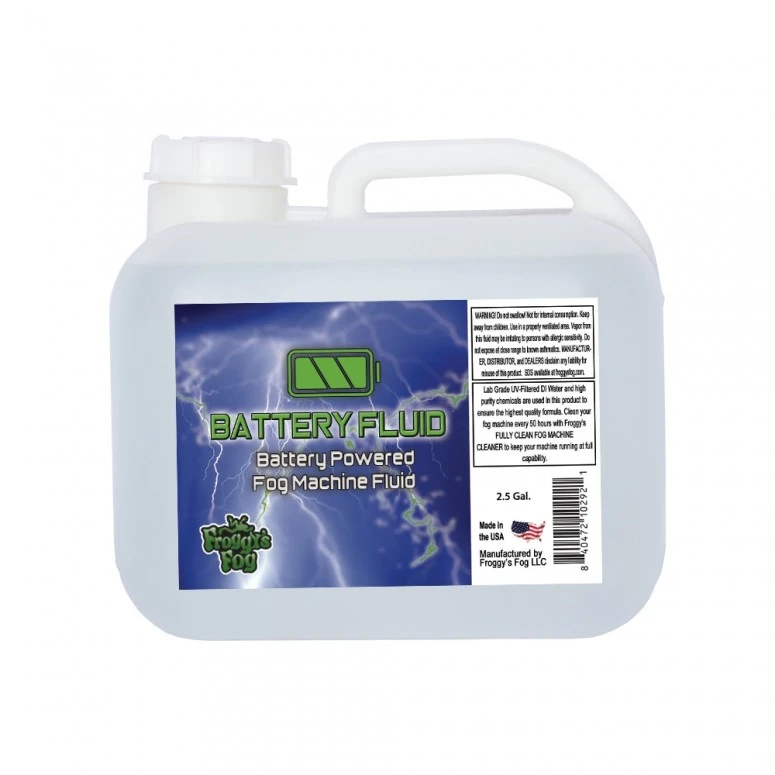 Froggy's Fog DS-BAT-2 Battery Fog Fluid - High Concentration Formula (2.5 Gallon) (DS-BAT-2)