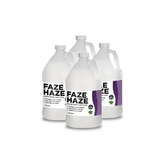Froggy's Fog DS-FH-4 Faze Haze - Water Based Haze Fluid (4 Gallon) (DS-FH-4)