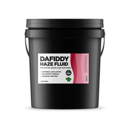  Froggy's Fog DS-DF-5 DaFiddy - Oil Based Haze Fluid for DF-50 Machine (5 Gallon) (DS-DF-5)