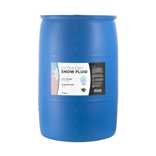 Froggy's Fog SN-EX-55 Extra Dry - Outdoor Formula - Snow Machine Fluid (55 Gallon) (SN-EX-55)