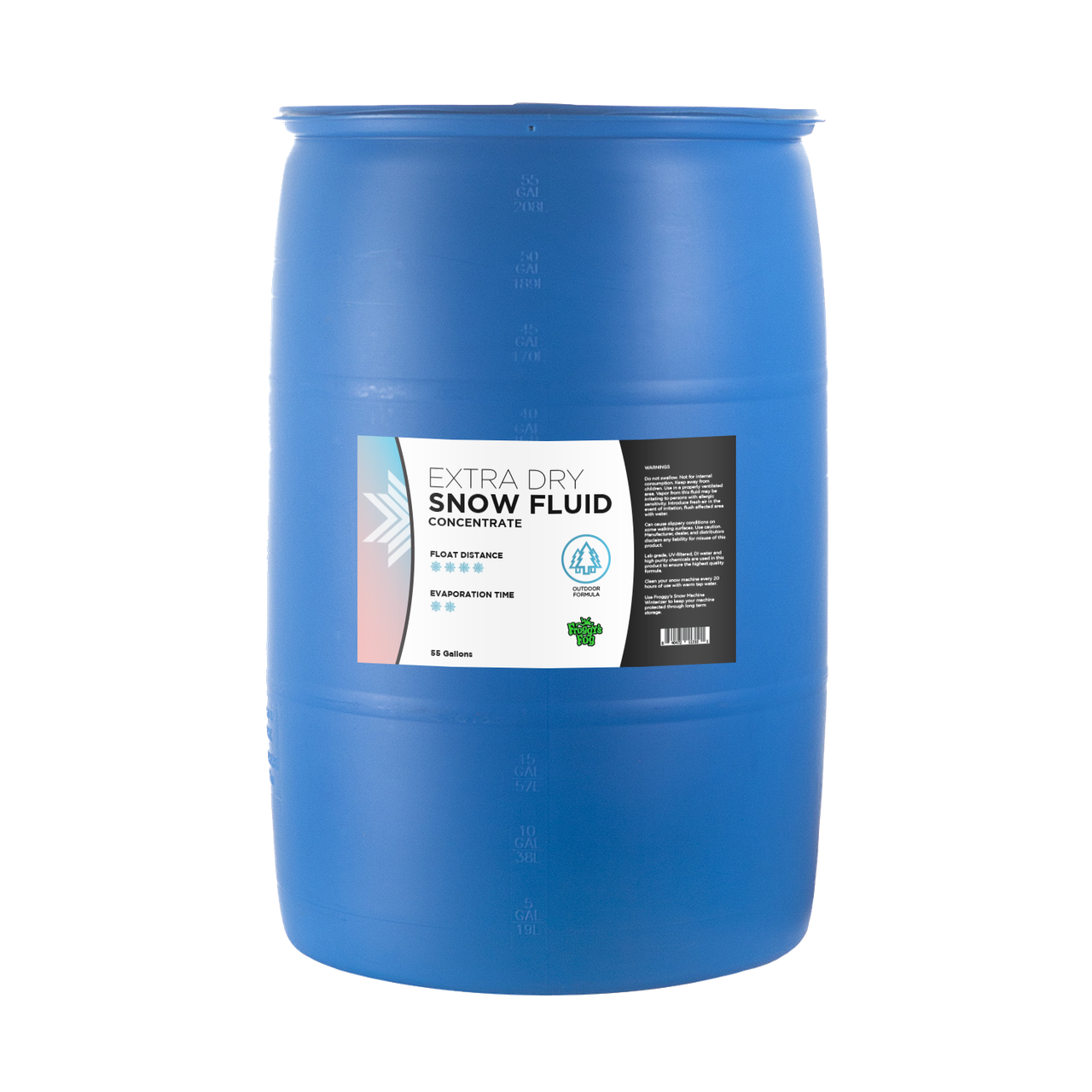 Froggy's Fog SC-EX-C880 Extra Dry Snow Fluid Concentrate (55 Gallon) (SC-EX-C880)