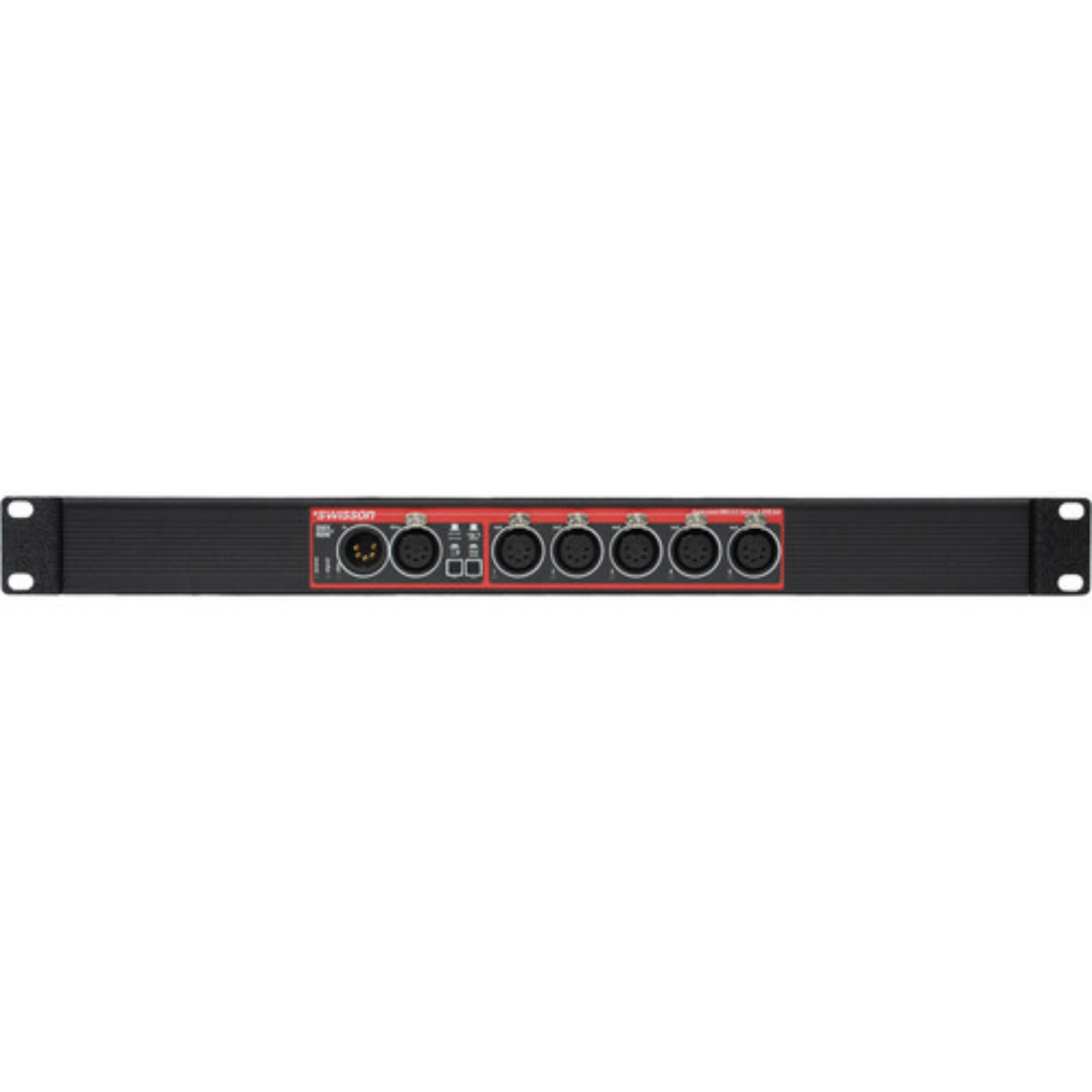 Swisson XSR-5R-US XSR DMX/RDM Splitter & Booster Rack Style (XLR 5-Pin, 5-Output) (XSR-5R-US)