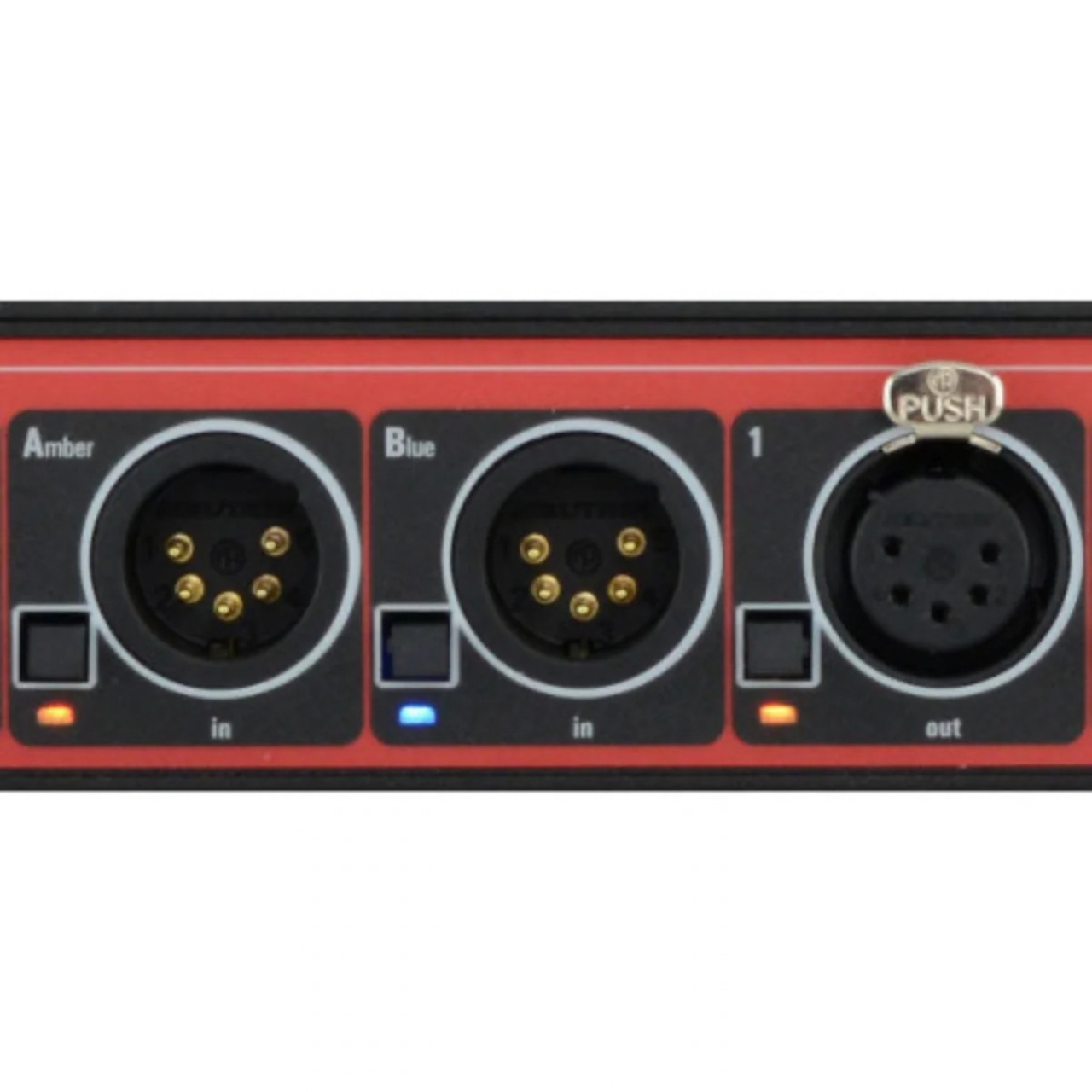 Swisson XPD-28-5R8-US DMX & RDM Splitter - 2x 5-Pin XLR Inputs - 8x 3-Pin XLR Outputs (XPD-28-5R8-US)