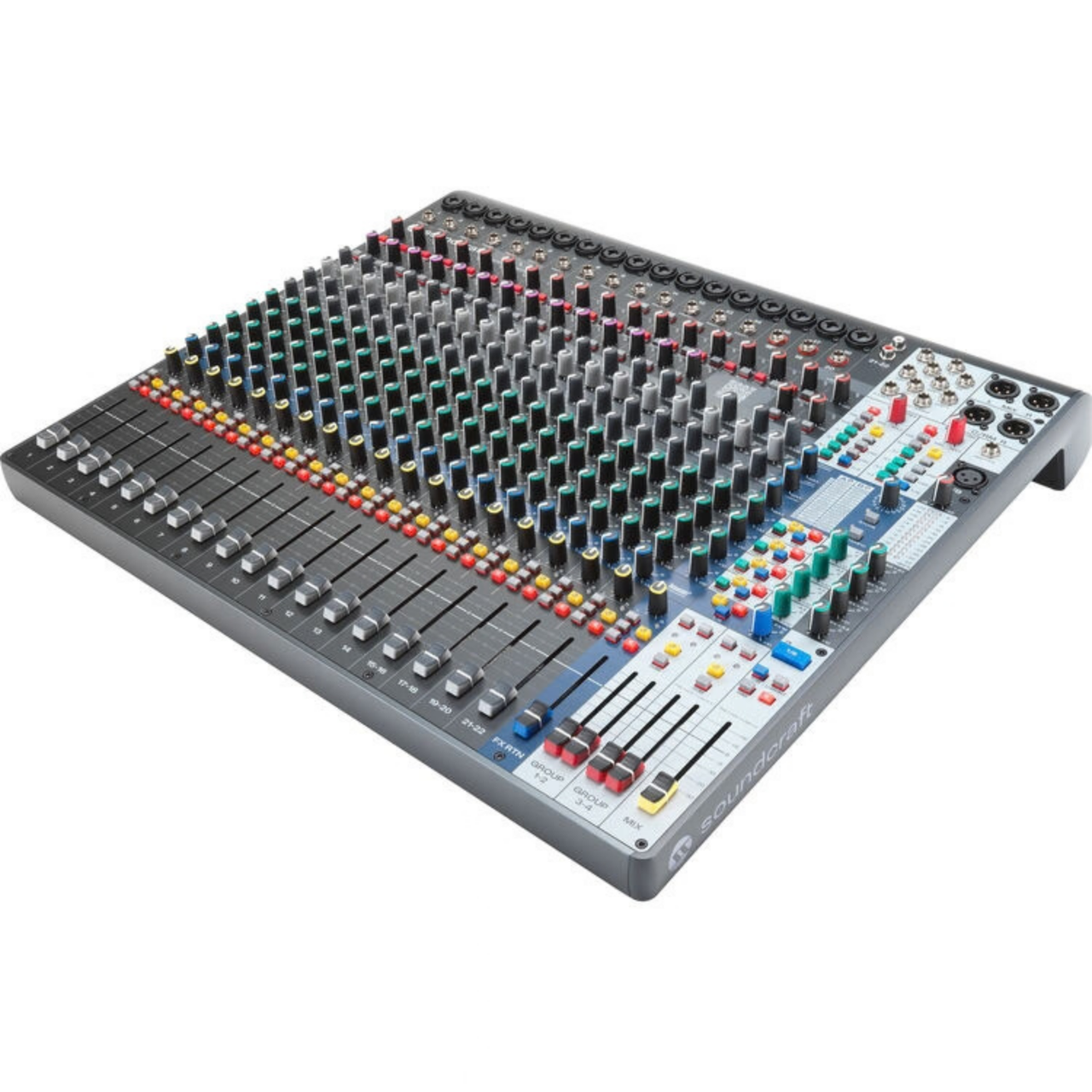 Soundcraft SCR-SIGPLUS22-US 22-Channel Analog Mixer with Lexicon Effects (SCR-SIGPLUS22-US)