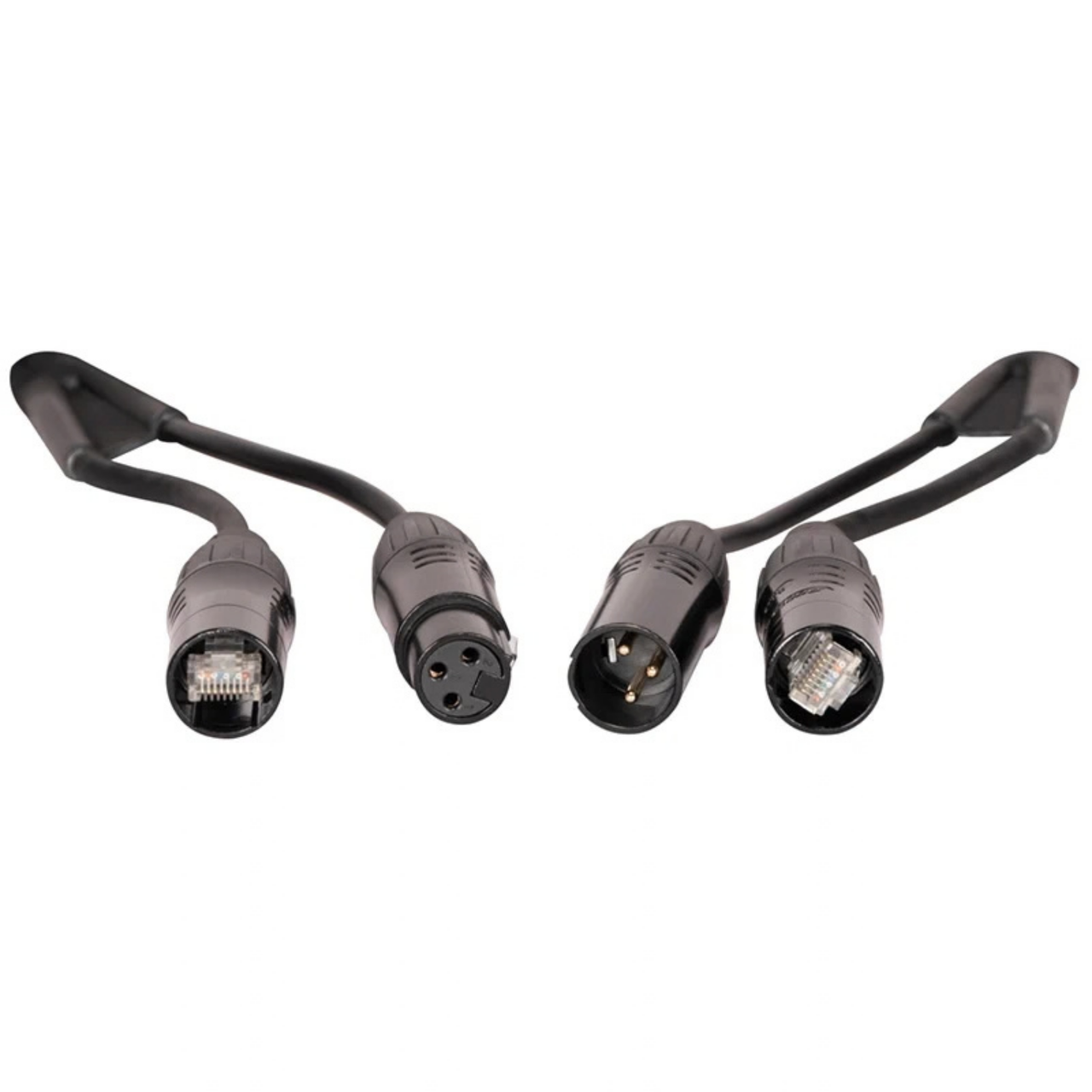 Accu-Cable AC5AXLR-2 CAT 5/XLR Link Combo Cable (2.25') (AC5AXLR-2)