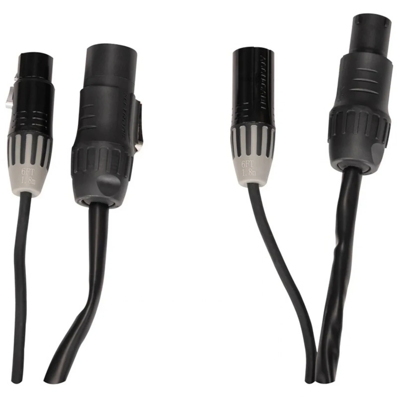 Accu-Cable AACXLR-L-6 Power/Audio Combo Link Cable (AACXLR-L-6)