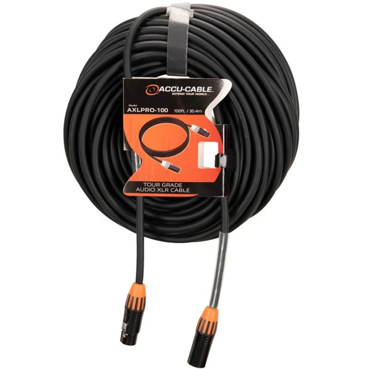 Accu-Cable AXLPRO-100 Tour-Grade Balanced XLR Cable (AXLPRO-100)
