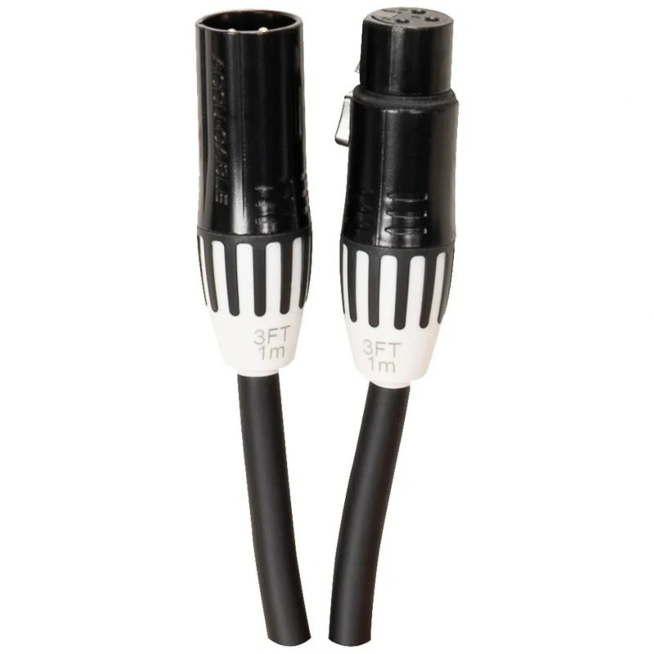 Accu-Cable AXLPRO-3 Tour-Grade Balanced XLR Cable, 3ft (AXLPRO-3)