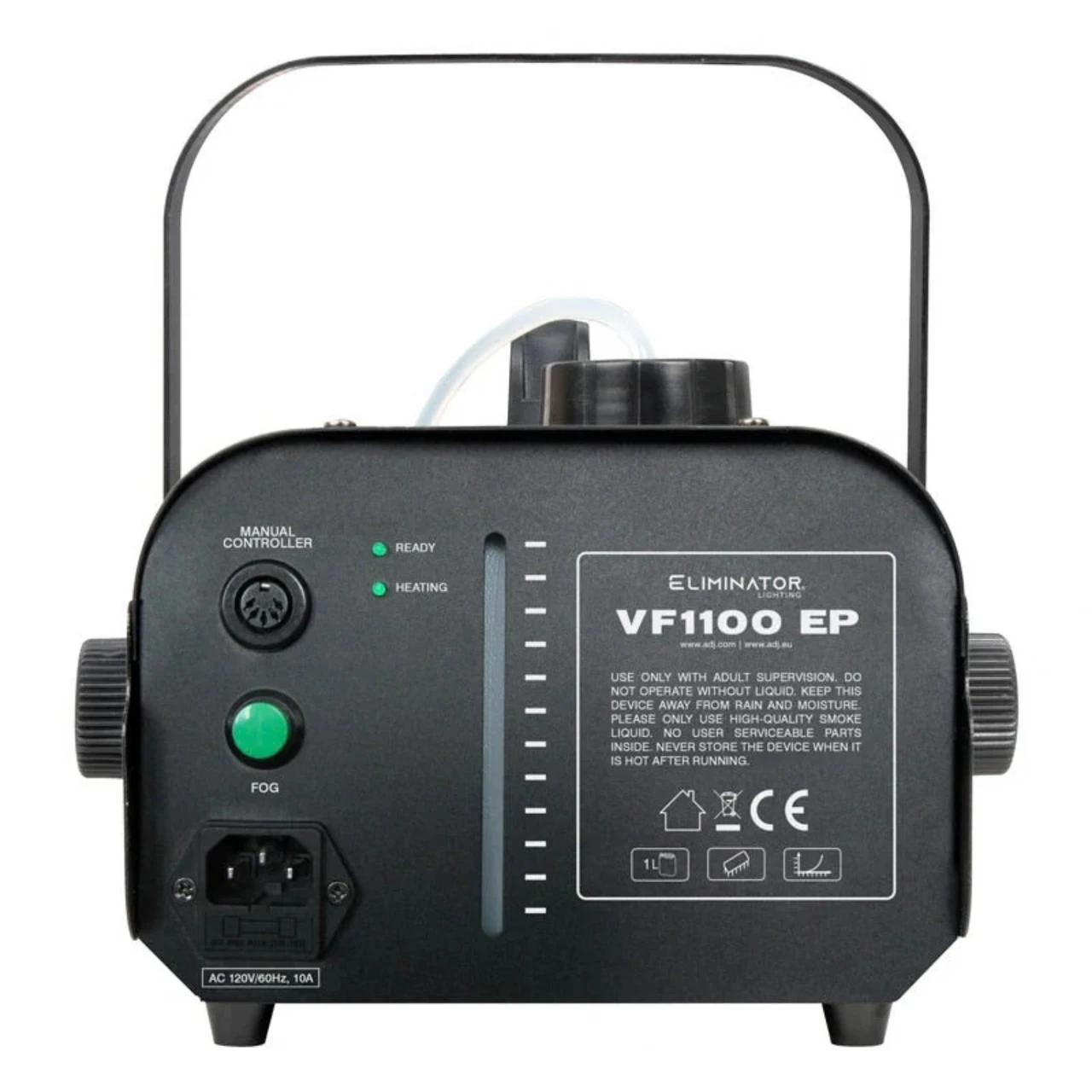 Eliminator Lighting VF1100 EP 850W Mobile Fog Machine (VF1100 EP)