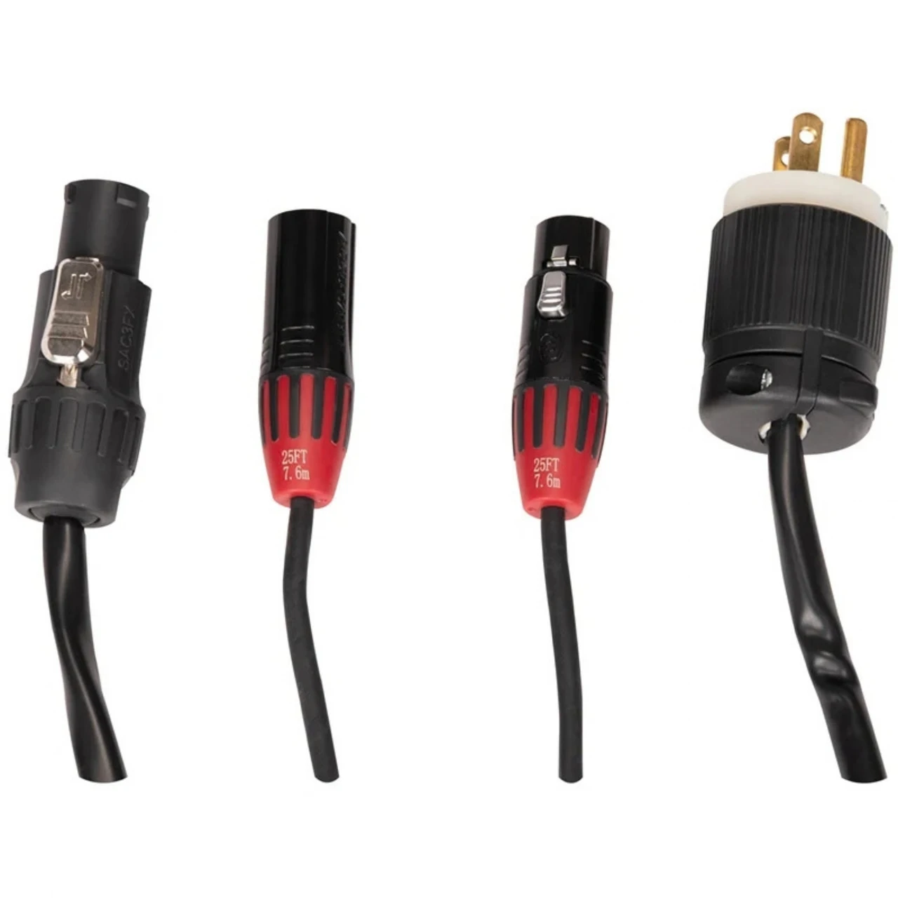 Accu-Cable AACXLR-25 Power/Audio Combo Cable (25') (AACXLR-25)