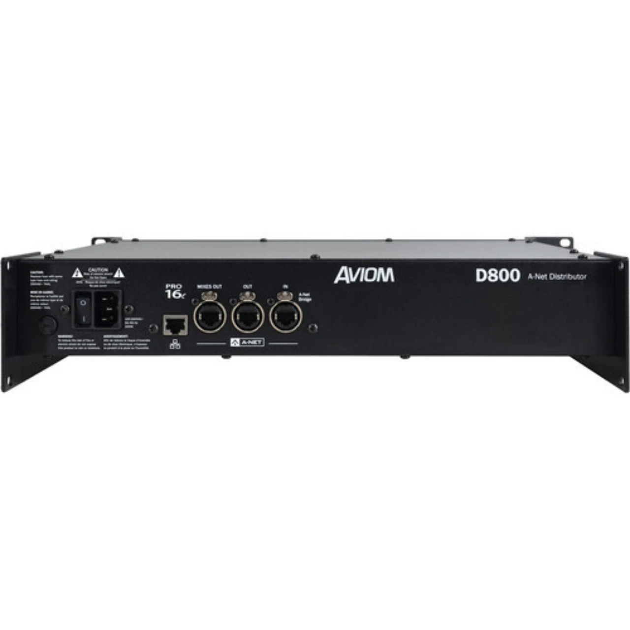 Aviom D800 v.2 A-NET Distributor with A-Net Bridge Input (D800 v.2)