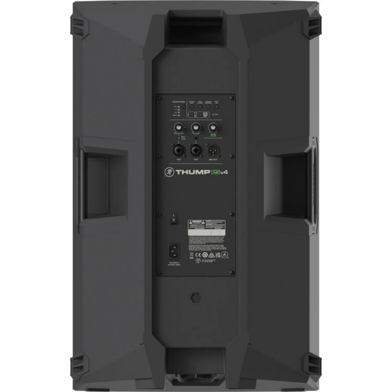 Mackie THUMP-15-V4-U 15" Professional Powered Loudspeaker with SoundCheck DSP and Bluetooth (THUMP-15-V4-U)
