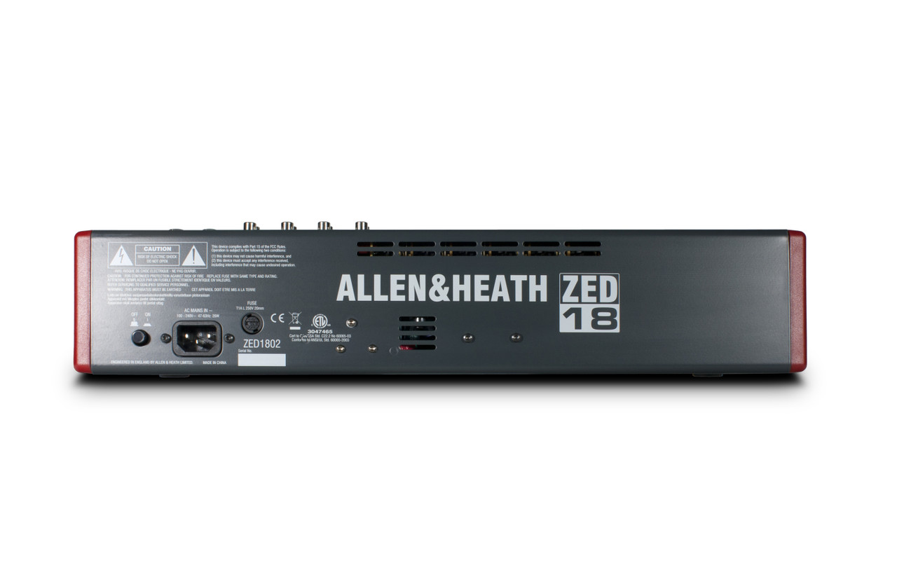 Allen & Heath AH-ZED18