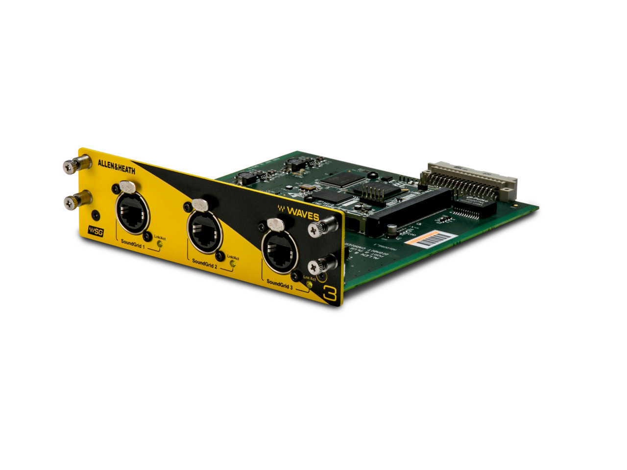 Allen & Heath AH-M-SQ-WAVES3-A SQ Waves Audio Interface Module for