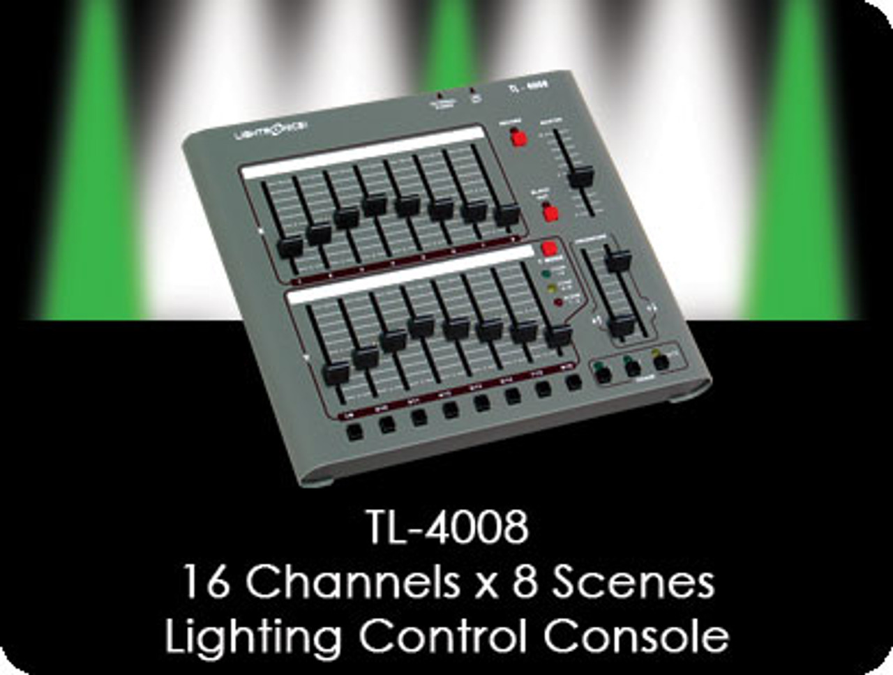 Lightronics TL4008 16 Channels, 8 Scenes Optional DMX (5 pin or 3 pin)