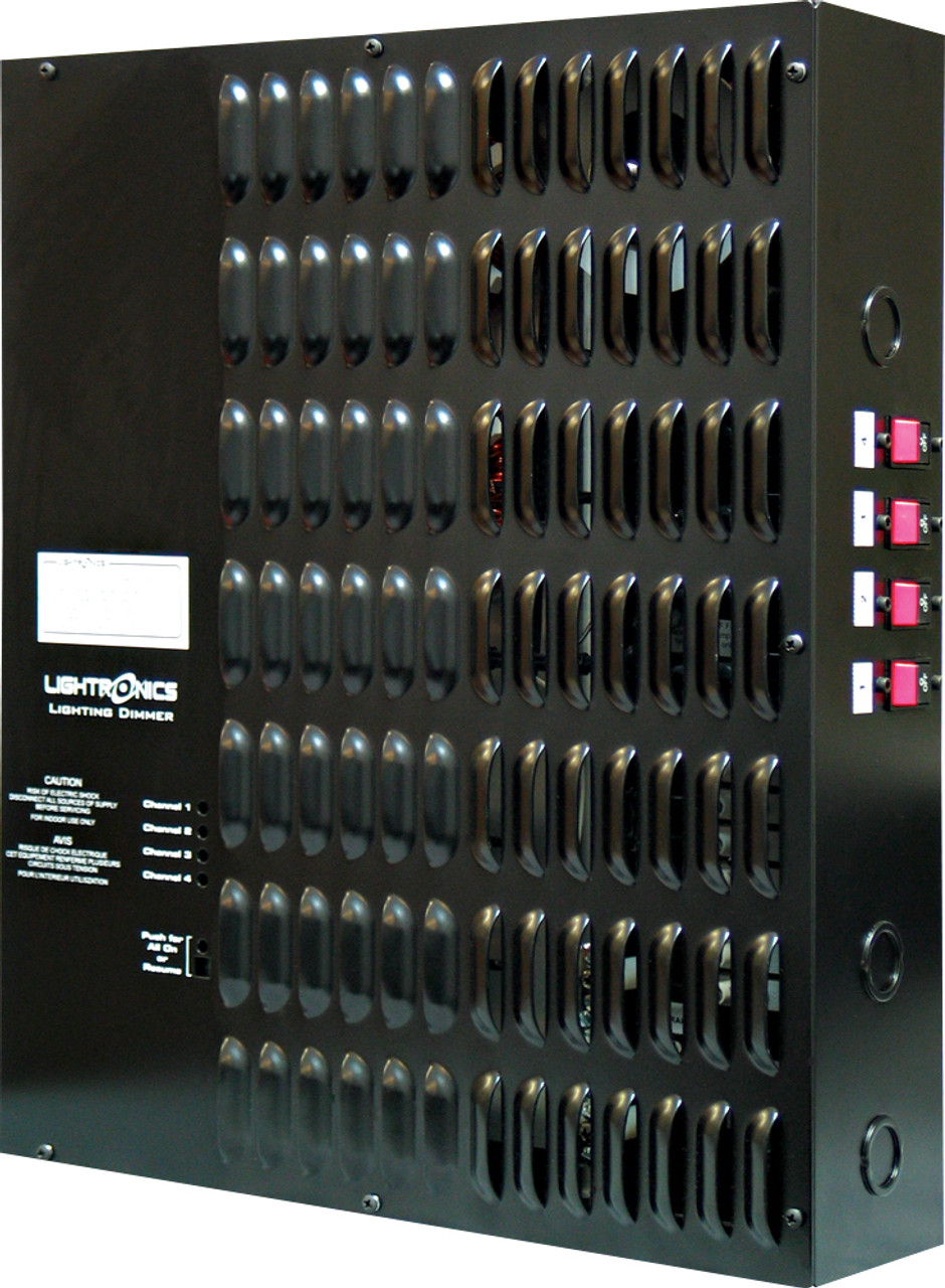 Lightronics Architectural Dimmer Expander Module AE4020 4 Channels X 2400 watts