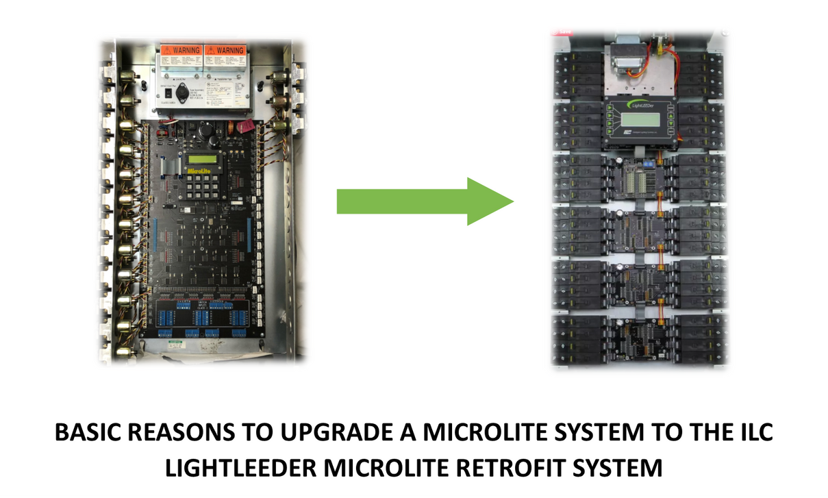 Basic reasons to upgrade a Microlite System to the ILC LightLEEDer Microlite Retrofit System