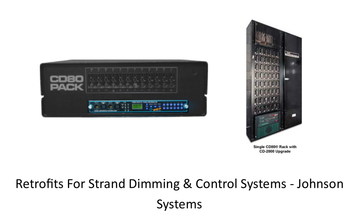 Retrofits for Strand Dimming & Control Systems - Johnson Systems