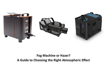 Fog Machine or Hazer? A Guide to Choosing the Right Atmospheric Effect