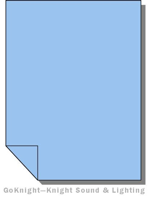 Lee Filters Lighting Gel Roll 719 Color Wash Blue (Lee 719 roll (2"))