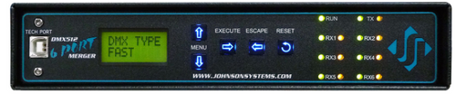 Johnson Systems DMX-6PM-XLR