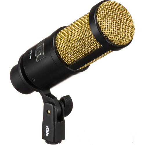 Heil Sound PR 30B Dynamic Supercardioid Studio Microphone (Matte Black)