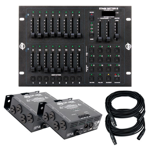 ADJ STAGE SETTER 8 8 Channel Dimming Controller - GoKnight