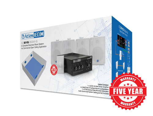 Atlas Sound EZSYS-BGM-S