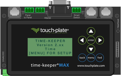 Touch-Plate TMK-MD-XX Controller, Time-Keeper, MAX, DMX Touch-Plate TMK-MD-XX Controller, Time-Keeper, MAX, DMX