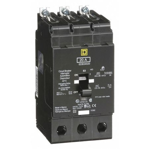 LynTec UBR-320 Bolt-On UnMotorized Breaker, Square D #EDB34020 LynTec UBR-320 Bolt-On UnMotorized Breaker, Square D #EDB34020