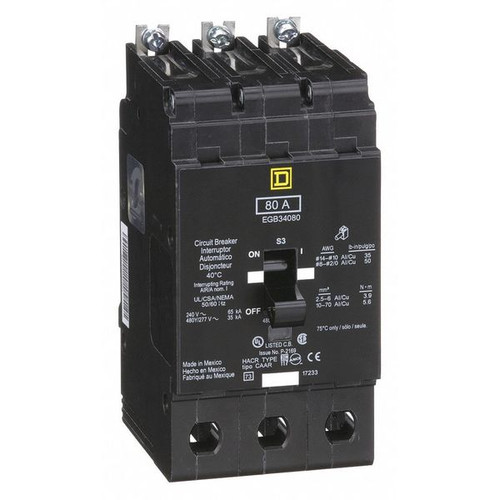 LynTec UBR-380G Bolt-On UnMotorized Breaker, Square D #EGB34080 LynTec UBR-380G Bolt-On UnMotorized Breaker, Square D #EGB34080