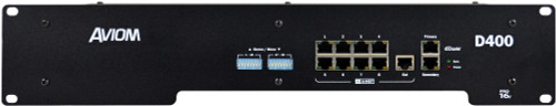 Aviom D400 A-Net Distributor with Dante® Interface Aviom D400 A-Net Distributor with Dante® Interface