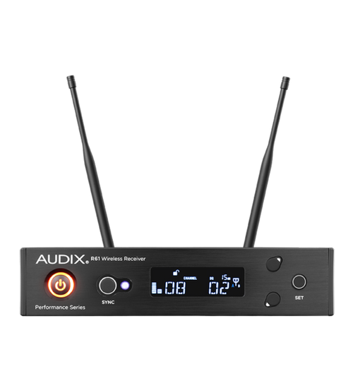 Audix R61KIT Wireless Microphone Component – R61 True Diversity Receiver Audix R61KIT Wireless Microphone Component – R61 True Diversity Receiver