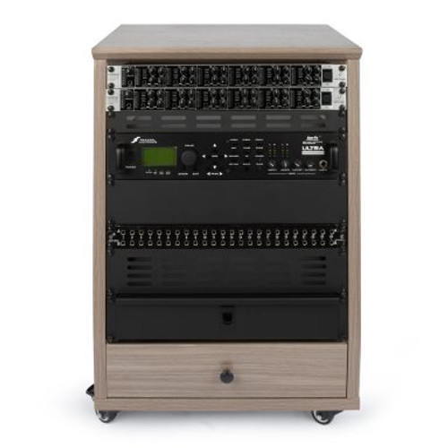 Gator GFW-ELITESTUDIORK12-GRY Frameworks Elite Angled Studio Rack Grey Gator GFW-ELITESTUDIORK12-GRY Frameworks Elite Angled Studio Rack Grey