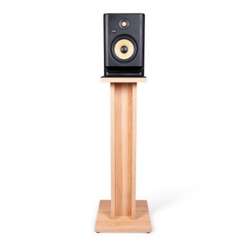 Gator GFW-ELITESPKSTMN-MPL Floor-Standing Studio Monitor Speaker Stand In Natural Maple Matte Finish Gator GFW-ELITESPKSTMN-MPL Floor-Standing Studio Monitor Speaker Stand In Natural Maple Matte Finish