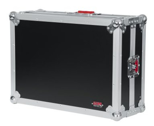 Gator G-TOURDSPUNICNTLC Universal Fit Road Case For Small Sized DJ Controllers With Sliding Laptop Platform 