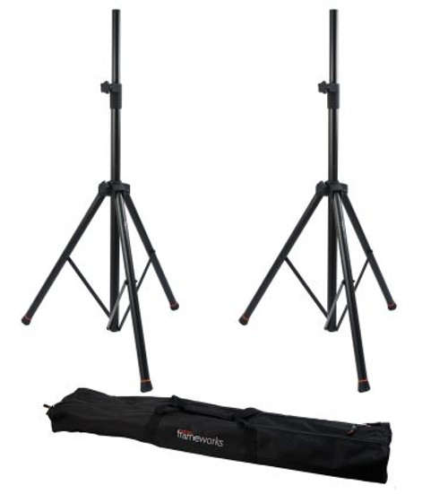 Gator GFW-SPK-3000SET One Pair Of Frameworks Speaker Stand With Carry Bag Gator GFW-SPK-3000SET One Pair Of Frameworks Speaker Stand With Carry Bag