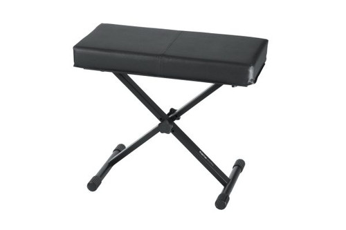 Gator GFW-KEY-BNCH-1 Standard Black Keyboard Bench Gator GFW-KEY-BNCH-1 Standard Black Keyboard Bench