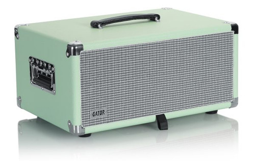 Gator GR-RETRORACK-4SG Vintage Amp Vibe Rack Case 4U Seafoam Green Gator GR-RETRORACK-4SG Vintage Amp Vibe Rack Case 4U Seafoam Green