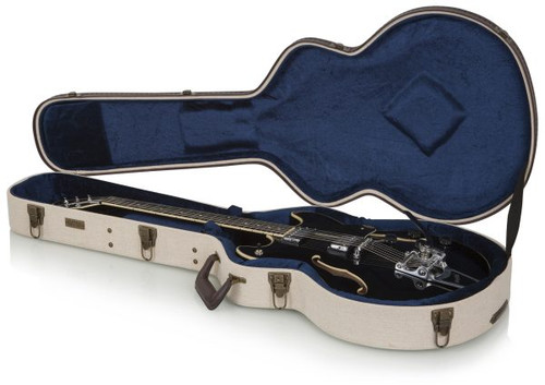 Gator GW-JM 335 Journeyman Semi-Hollow Electrics Deluxe Wood Case Gator GW-JM 335 Journeyman Semi-Hollow Electrics Deluxe Wood Case