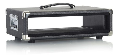 Gator GR-RETRORACK-2BK Vintage Amp Vibe Rack Case 2U Black