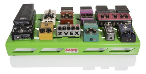 Gator GPB-BAK-GR Green Aluminum Pedal Board Large With Carry Bag Gator GPB-BAK-GR Green Aluminum Pedal Board Large With Carry Bag