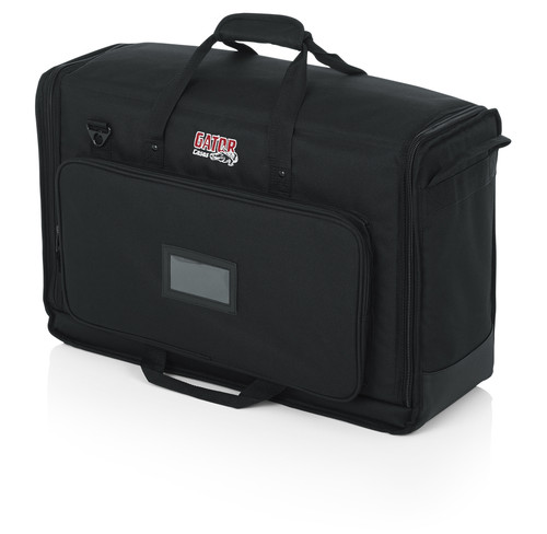 Gator G-LCD-TOTE-SMX2 Small Padded Dual LCD Transport Bag 