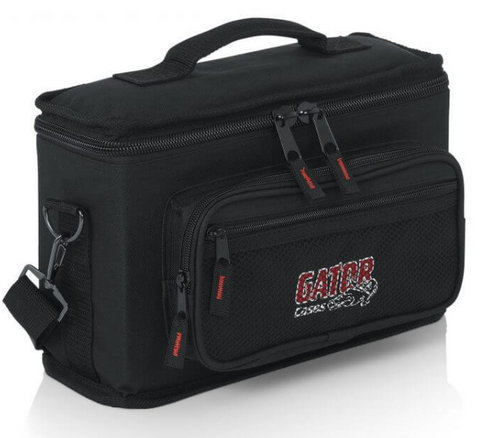 GM-4 Padded Bag for Up to 4 Mics w/ Exterior Pockets for Cables