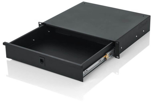 Gator GRW-DRW2 Gator Rackworks Rack Drawer; 14.2″ Deep; Lockable; 2U Gator GRW-DRW2 Gator Rackworks Rack Drawer; 14.2″ Deep; Lockable; 2U