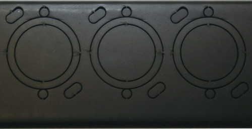 Gator GRW-PNLUNIKO Gator Rackworks Universal Knockout Panel w/ 16 Knockouts Gator GRW-PNLUNIKO Gator Rackworks Universal Knockout Panel w/ 16 Knockouts