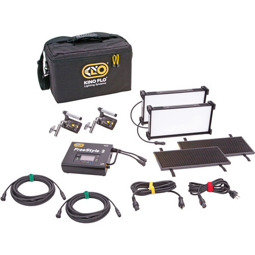 Kino Flo Freestyle Mini LED DMX 2-Light Universal System with Soft Case (KIT-F102BU) Kino Flo Freestyle Mini LED DMX 2-Light Universal System with Soft Case (KIT-F102BU)