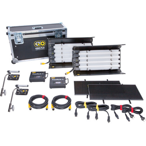 Kino Flo FreeStyle T24 Interview LED DMX Kit Universal (2-Unit) (KIT-FT24NU) Kino Flo FreeStyle T24 Interview LED DMX Kit Universal (2-Unit) (KIT-FT24NU)