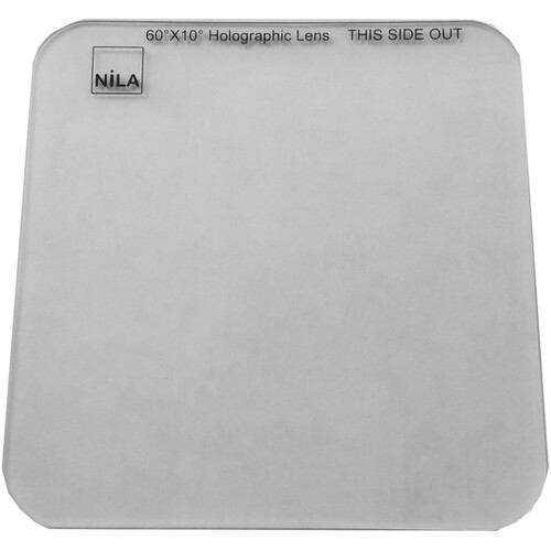 Nila 10 x 60 Degree Elliptical Holographic Lens for Zaila LED Light (NLZL-16) Nila 10 x 60 Degree Elliptical Holographic Lens for Zaila LED Light (NLZL-16)