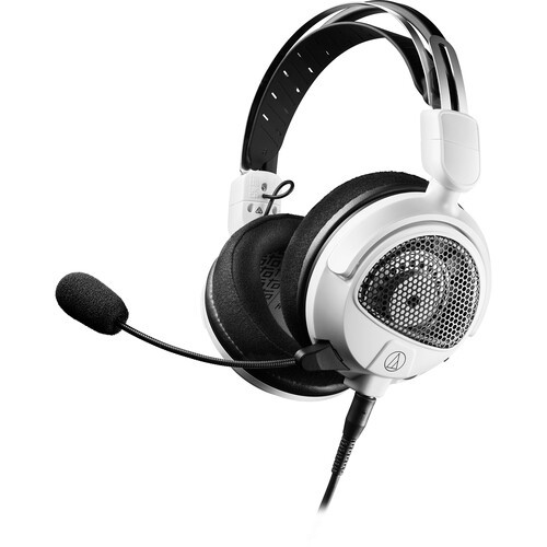 Audio-Technica Consumer ATH-GDL3 Open-Back Over-Ear Gaming Headset (White) (ATH-GDL3WH) Audio-Technica Consumer ATH-GDL3 Open-Back Over-Ear Gaming Headset (White) (ATH-GDL3WH)